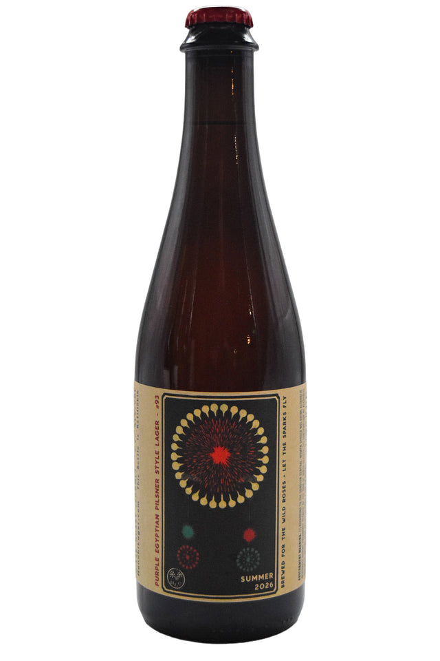Bottle of Hanabi Purple Egyptian Pilsner Style Lager 2026 (500ml)-Beer-Flatiron SF