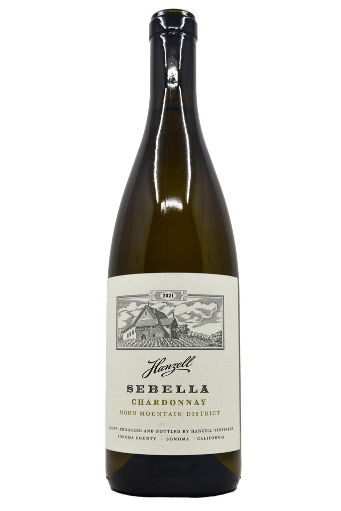 Bottle of Hanzell Moon Mountain Chardonnay Sebella 2021-White Wine-Flatiron SF