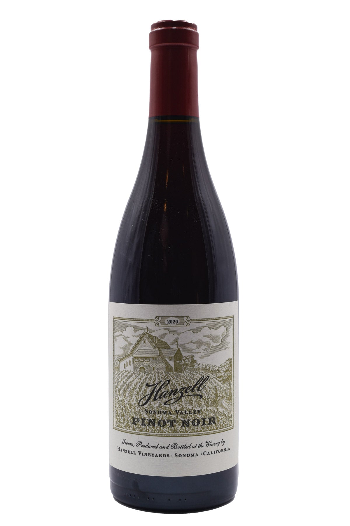 Bottle of Hanzell Sonoma Valley Pinot Noir Estate 2020-Red Wine-Flatiron SF