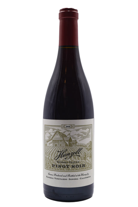 Bottle of Hanzell Sonoma Valley Pinot Noir Estate 2020-Red Wine-Flatiron SF