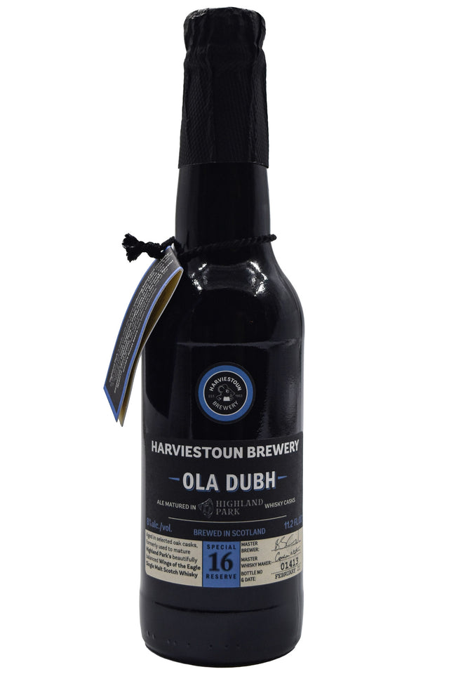 Bottle of Harviestoun Ola Dubh 16 Year Old (330ml)-Beer-Flatiron SF
