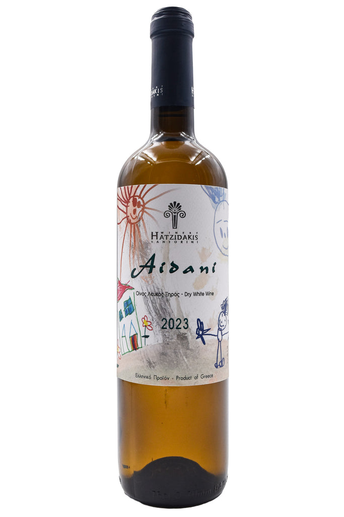 Bottle of Hatzidakis Santorini Aidani 2023-White Wine-Flatiron SF
