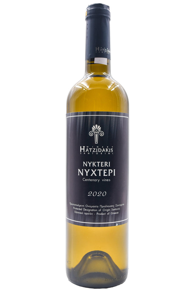 Bottle of Hatzidakis Santorini Nykteri 2020-White Wine-Flatiron SF