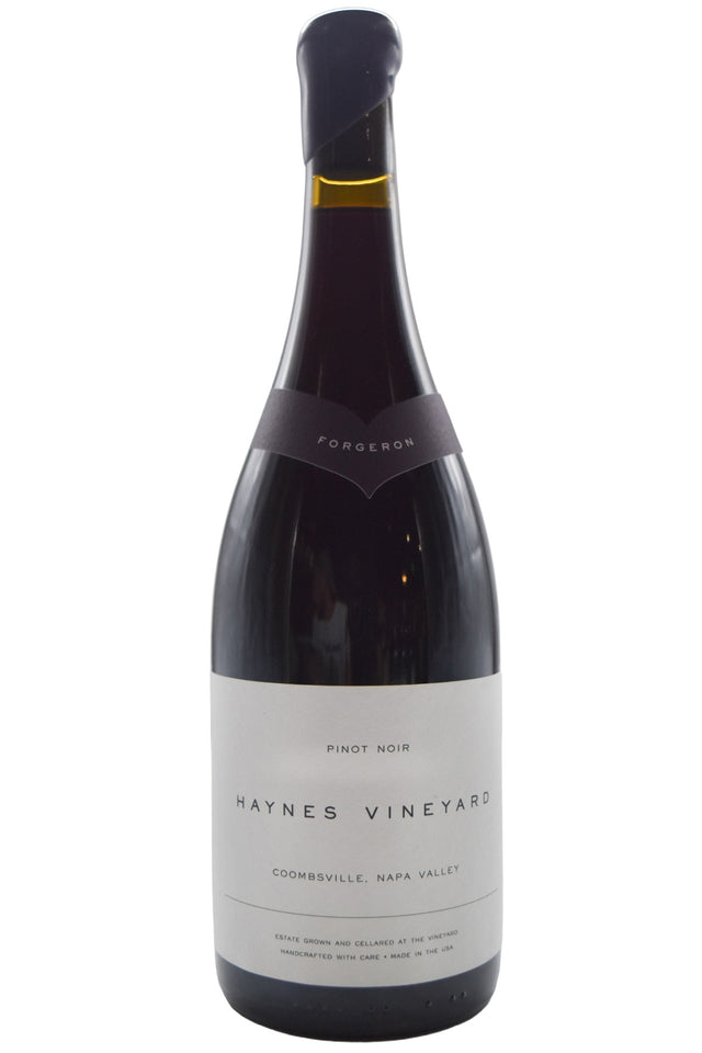 Bottle of Haynes Vineyard Coombsville Pinot Noir Forgeron 2021-Red Wine-Flatiron SF