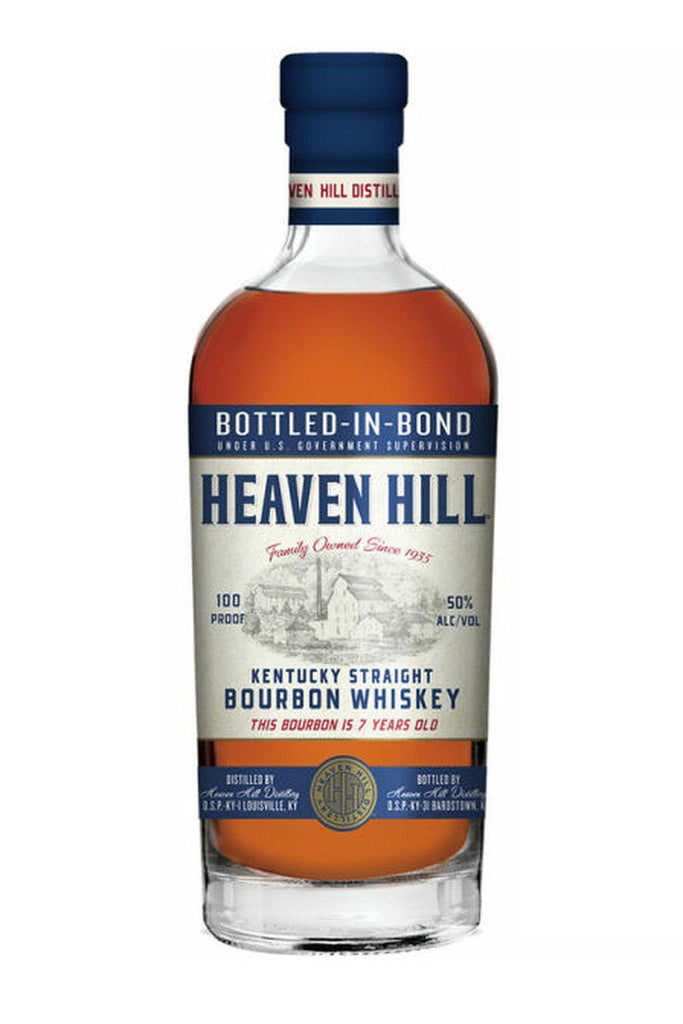 Bottle of Heaven Hill 7 Year Old Kentucky Straight Bourbon Whiskey Bottled-in-Bond 100 proof-Spirits-Flatiron SF