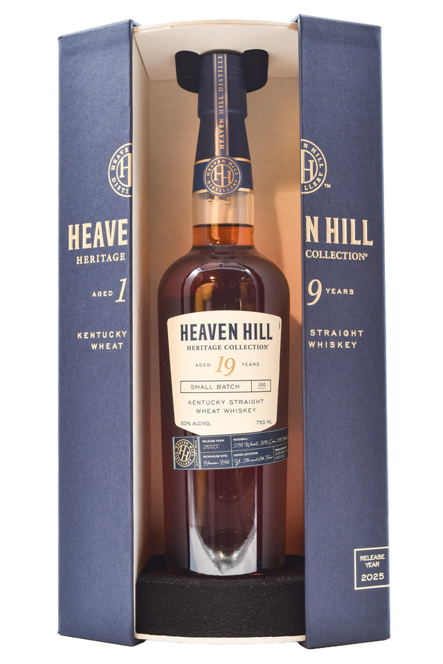 Bottle of Heaven Hill Distilleries Heritage Collection 19 Year Old Small Batch Kentucky Straight Wheat Whiskey-Spirits-Flatiron SF