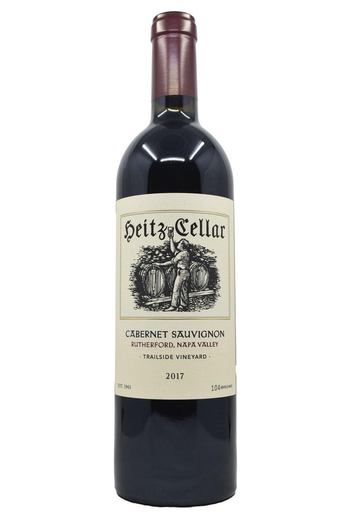 Bottle of Heitz Cellar Cabernet Sauvignon Trailside Vineyard 2017-Red Wine-Flatiron SF