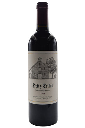 Bottle of Heitz Cellar Cabernet Sauvignon Trailside Vineyard 2018-Red Wine-Flatiron SF