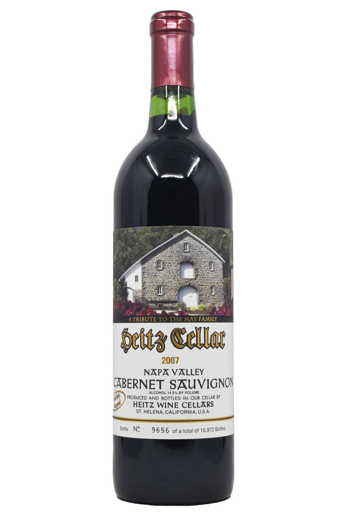 Bottle of Heitz Cellar Napa Valley Cabernet Sauvignon Martha's Vineyard 2007-Red Wine-Flatiron SF