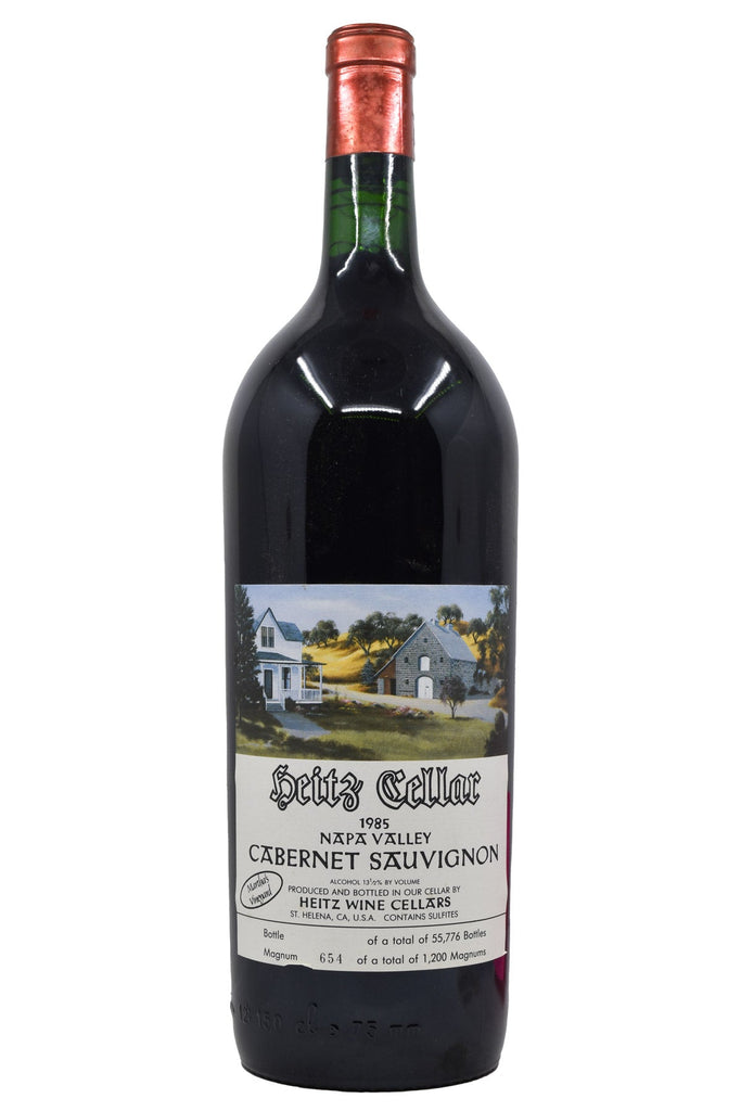 Bottle of Heitz Cellar Saint Helena Cabernet Sauvignon Martha's Vineyard 1985 (1.5L) (Bottle #1)-Red Wine-Flatiron SF