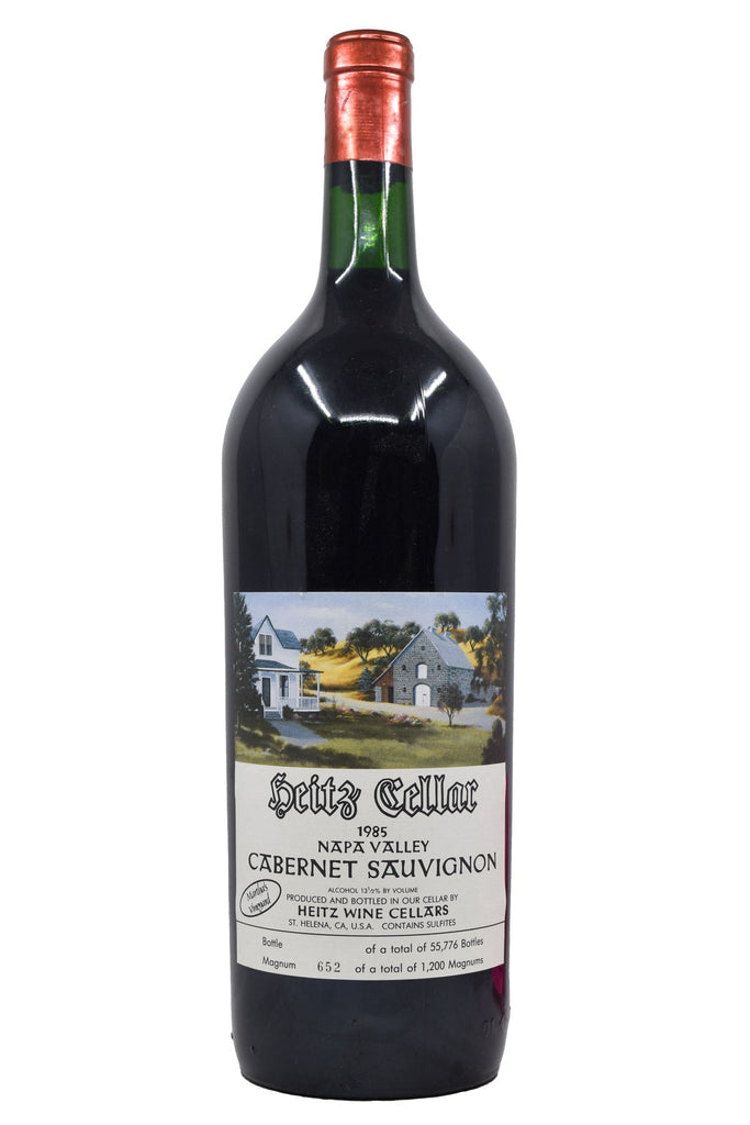 Bottle of Heitz Cellar Saint Helena Cabernet Sauvignon Martha's Vineyard 1985 (1.5L) (Bottle #2)-Red Wine-Flatiron SF