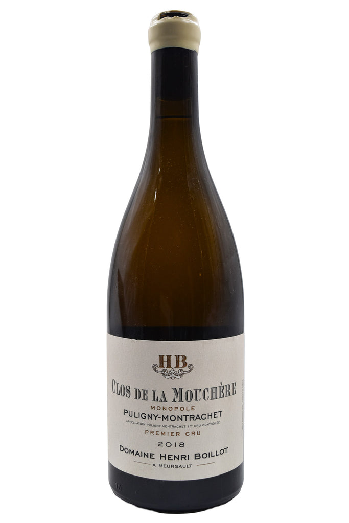 Bottle of Henri Boillot Puligny-Montrachet Clos de la Mouchere 2018 [NET]-White Wine-Flatiron SF