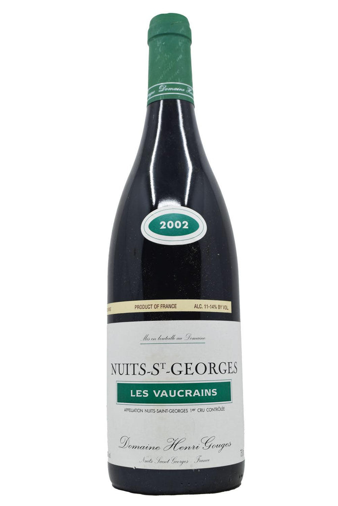 Bottle of Henri Gouges Nuits Saint Georges Les Vaucrains 2002-Red Wine-Flatiron SF