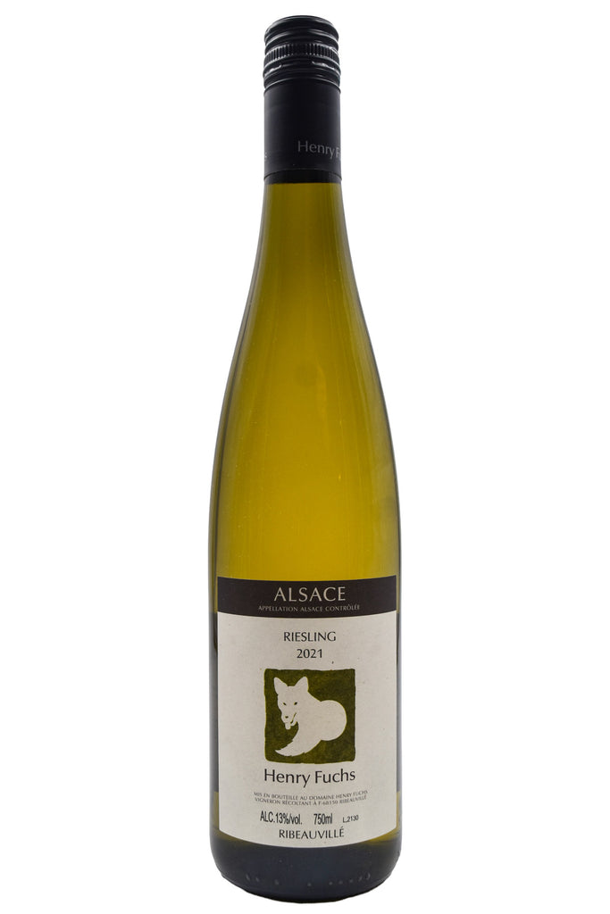 Bottle of Henry Fuchs Riesling 2021-White Wine-Flatiron SF