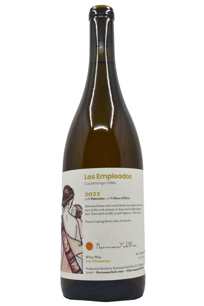 Bottle of Herrmann York Cucamonga Valley White Blend Los Empleados 2022-White Wine-Flatiron SF
