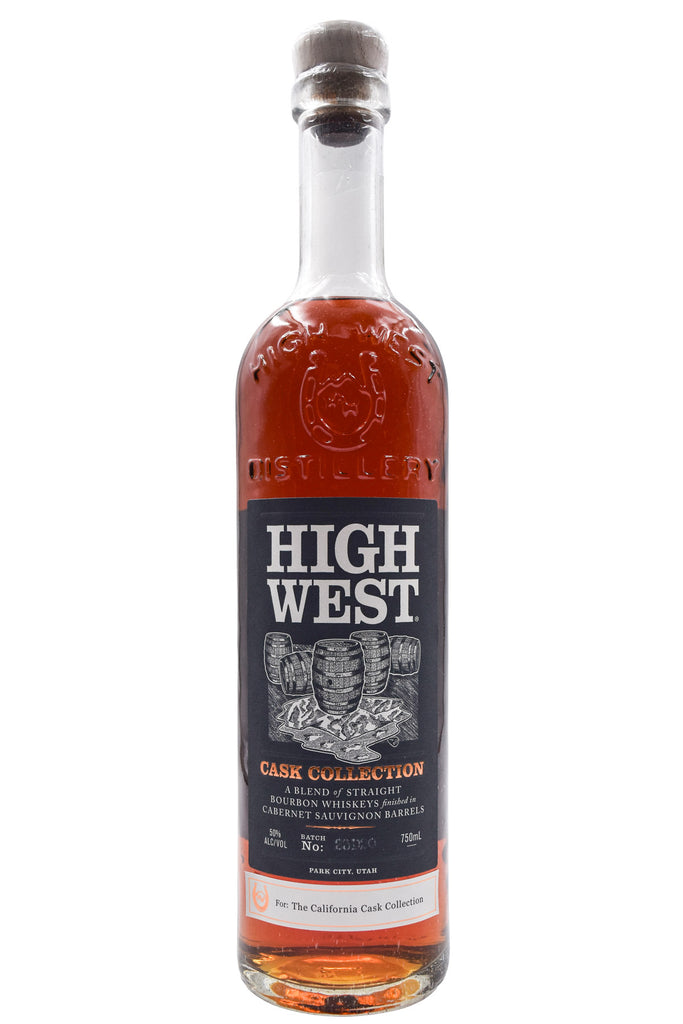 Bottle of High West Distillery Cask Collection Cabernet Sauvignon Barrel Blended Bourbon Whiskey-Spirits-Flatiron SF