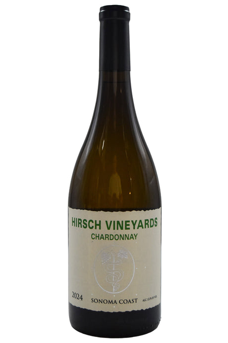 Bottle of Hirsch Vineyards Sonoma Coast Chardonnay 2024-White Wine-Flatiron SF