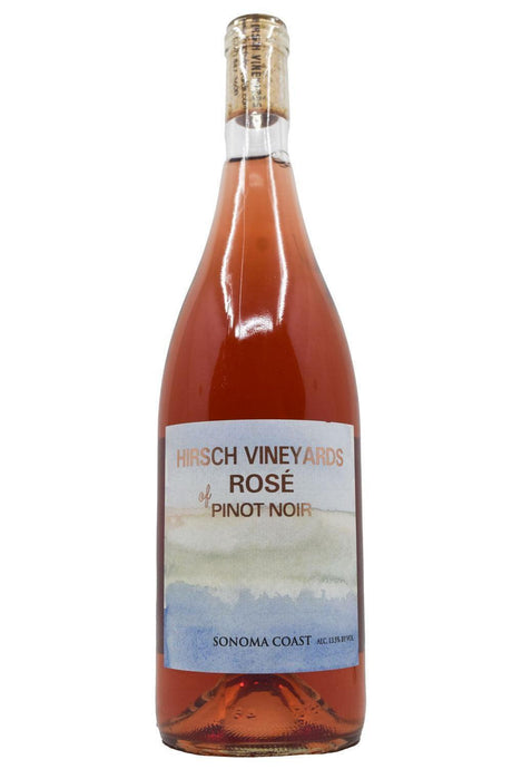 Bottle of Hirsch Vineyards Sonoma Coast Pinot Noir Rose 2024-Red Wine-Flatiron SF