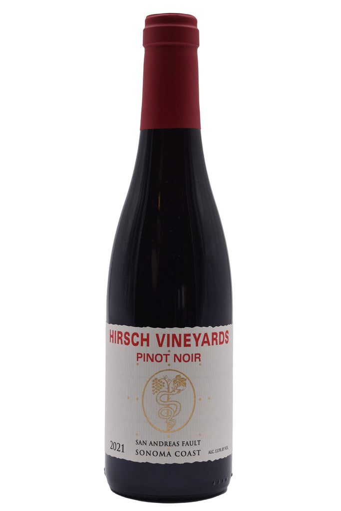 Bottle of Hirsch Vineyards Sonoma Coast Pinot Noir San Andreas Fault 2021 (375ml)-Red Wine-Flatiron SF