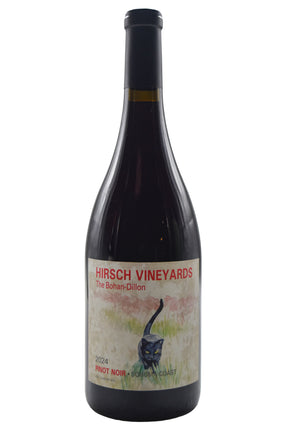 Bottle of Hirsch Vineyards Sonoma Coast Pinot Noir The Bohan-Dillon 2024-Red Wine-Flatiron SF