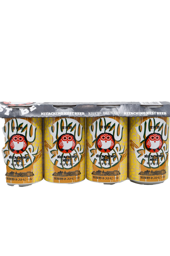 Bottle of Hitachino Nest Beer Yuzu Lager 4pk-Beer-Flatiron SF