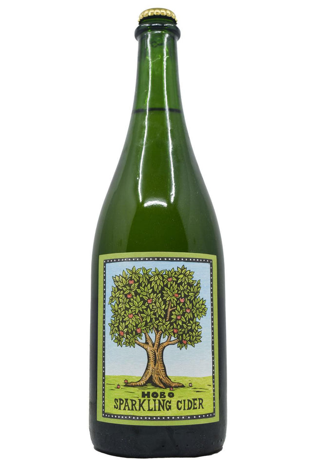 Bottle of Hobo Sonoma County Sparkling Cider 2022-Cider-Flatiron SF