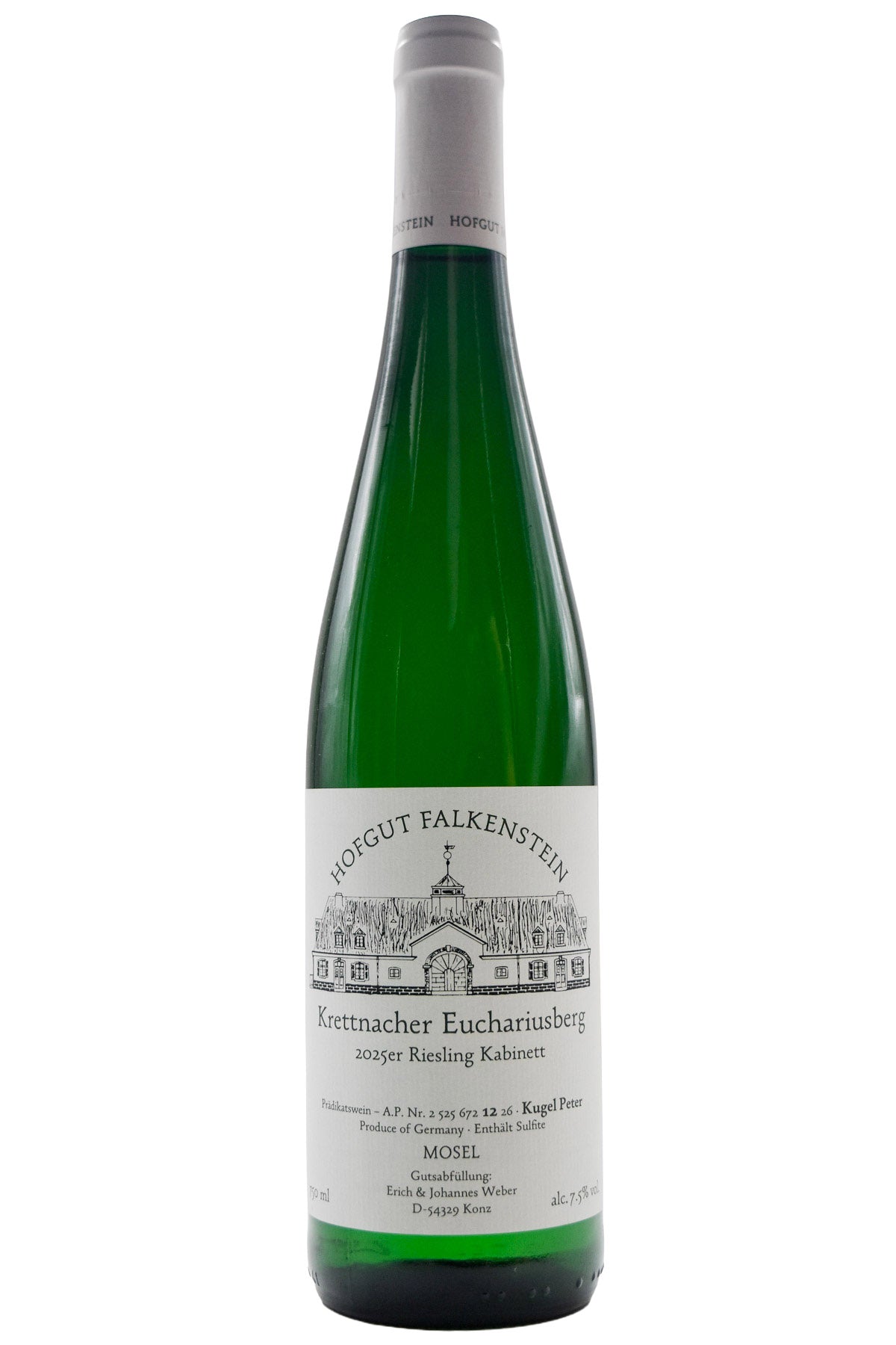 Bottle of Hofgut Falkenstein Riesling Krettnacher Euchariusberg Kabinett 2025-White Wine-Flatiron SF