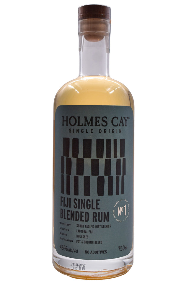 Bottle of Holmes Cay Fiji Single Blended Rum-Spirits-Flatiron SF