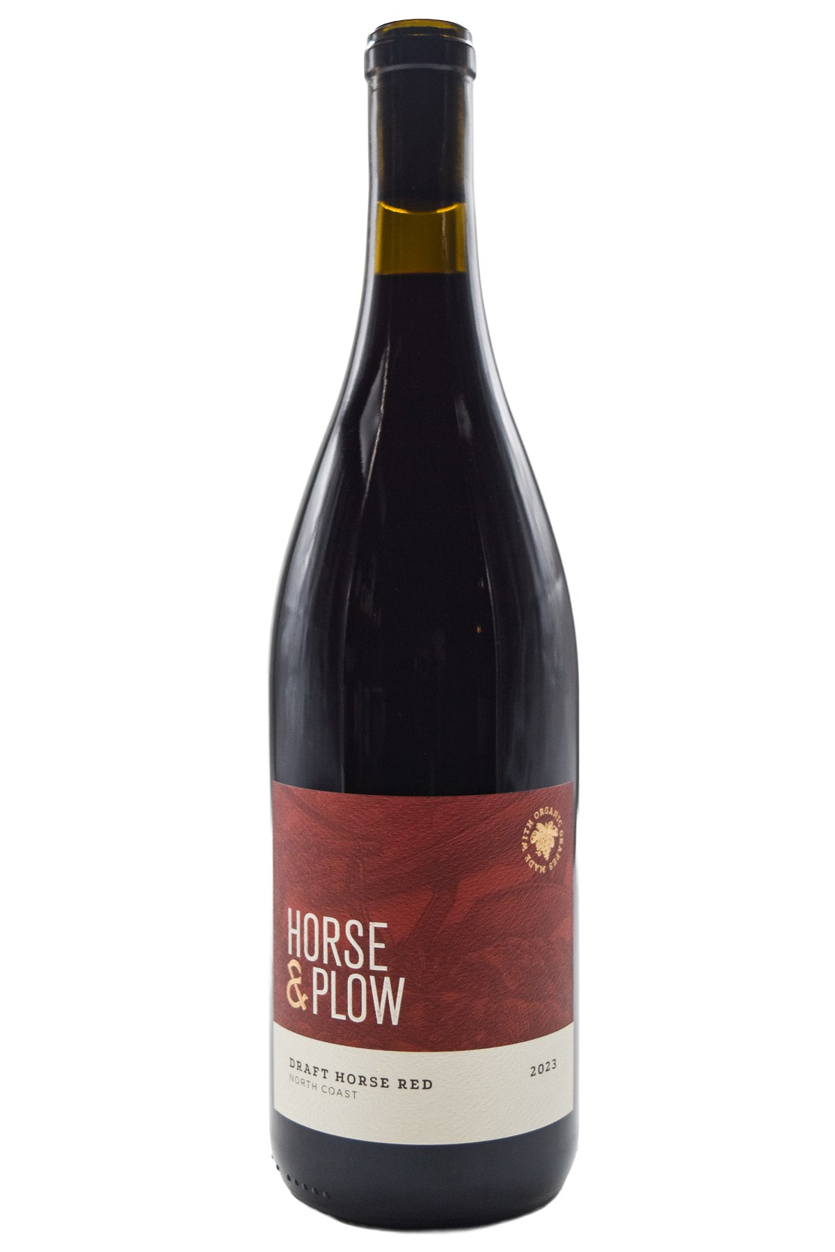 Bottle of Horse & Plow North Coast Draft Horse Red 2023-Red Wine-Flatiron SF