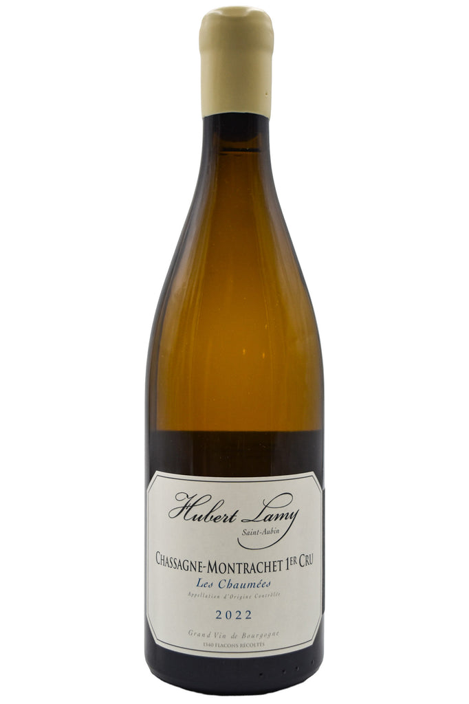 Bottle of Hubert Lamy Chassagne Montrachet 1er Cru Blanc les Chaumees 2022 [NET]-White Wine-Flatiron SF