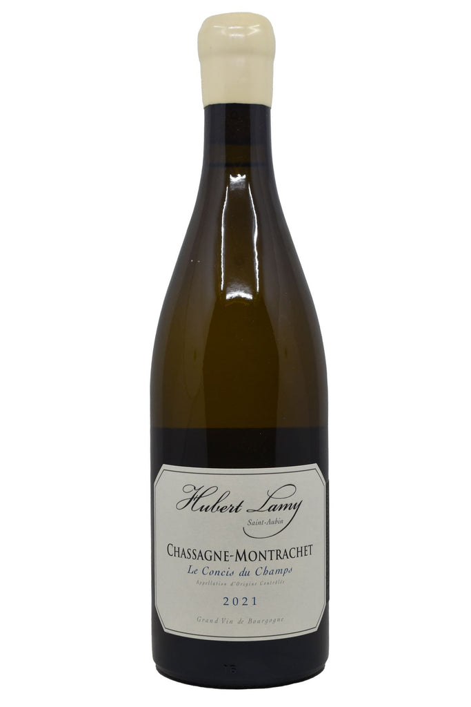 Bottle of Hubert Lamy Chassagne Montrachet Blanc Le Concis Du Champ 2021-White Wine-Flatiron SF