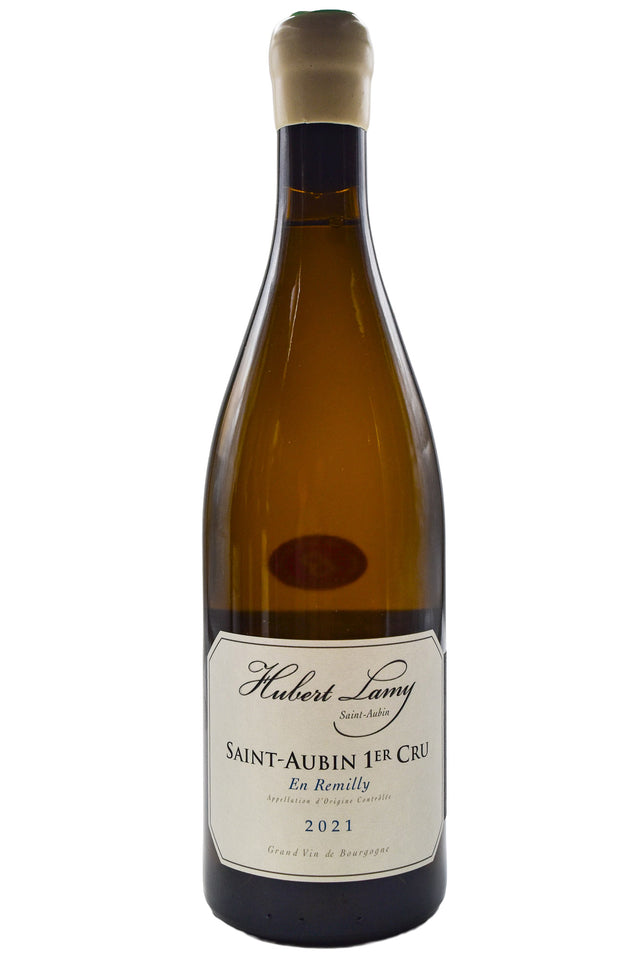 Bottle of Hubert Lamy Saint Aubin 1er Cru En Remilly 2021 [NET]-White Wine-Flatiron SF