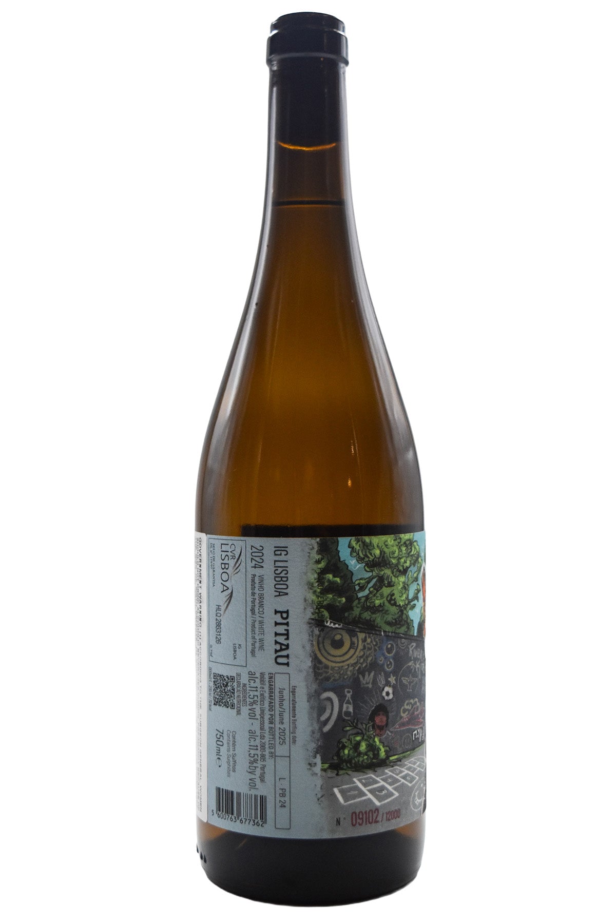 Bottle of Hugo Mendes Lisboa Pitau Branco 2024-White Wine-Flatiron SF