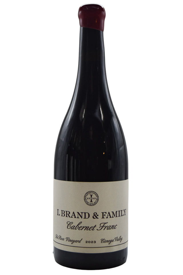 Bottle of I Brand and Family Cienega Valley Cabernet Franc DeRose Vineyard 2023-Red Wine-Flatiron SF
