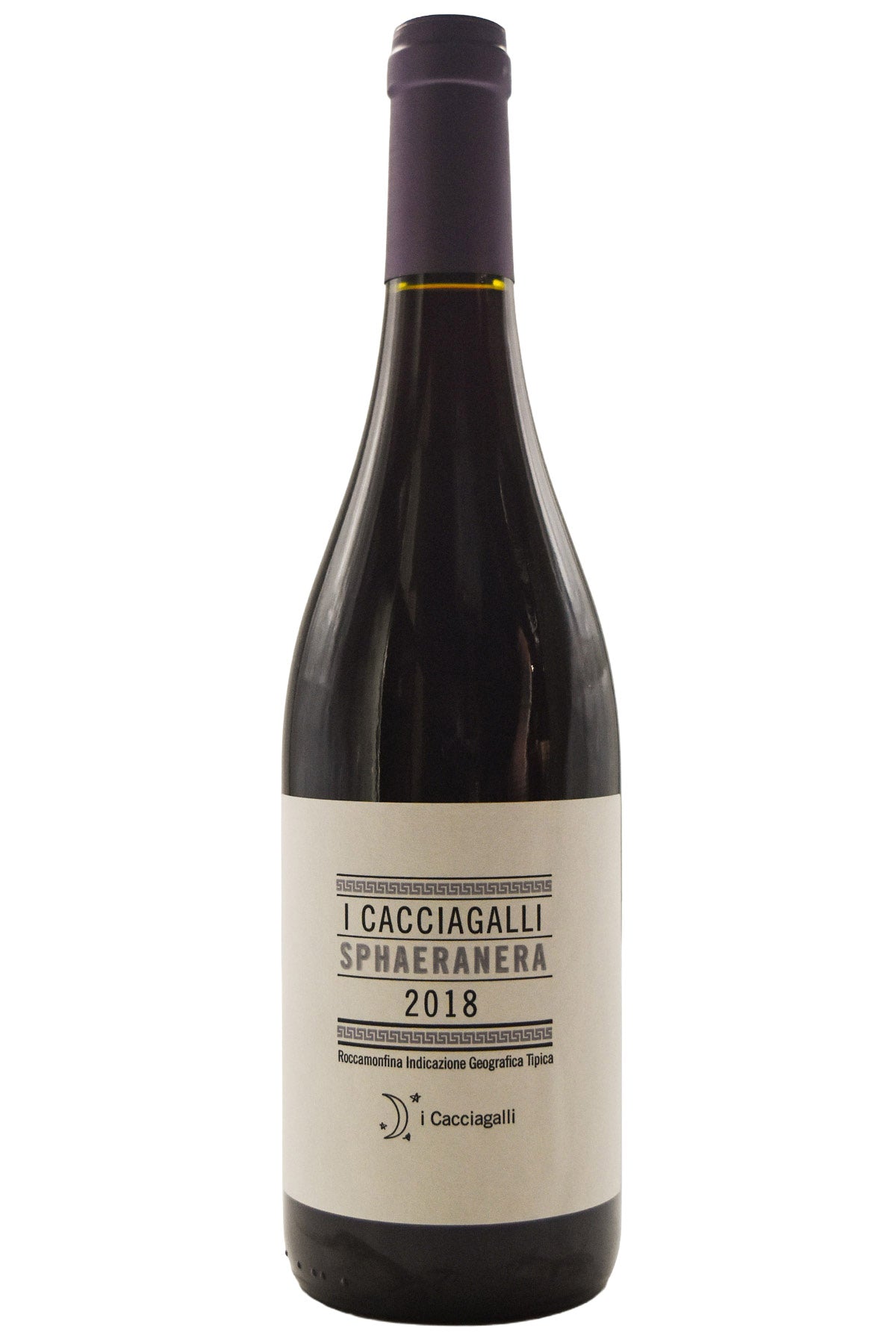 I Cacciagalli Roccamonfina Pallagrello Nero Amphora Sphaeranera 2018