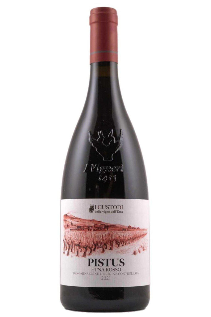 Bottle of I Custodi Etna Rosso Pistus 2021-Red Wine-Flatiron SF