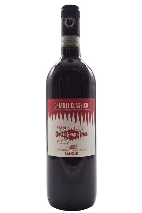 Bottle of I Fabbri Chianti Classico Lamole 2022-Red Wine-Flatiron SF
