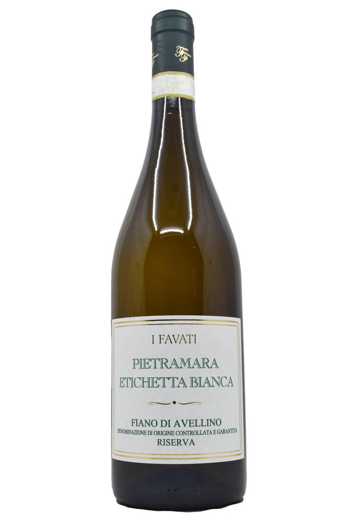 Bottle of I Favati Etichetta Bianca Fiano di Avellino Riserva Pietramara 2019-White Wine-Flatiron SF