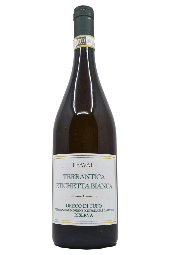 Bottle of I Favati Greco di Tufo Riserva Etichetta Bianca Terrantica 2020-White Wine-Flatiron SF
