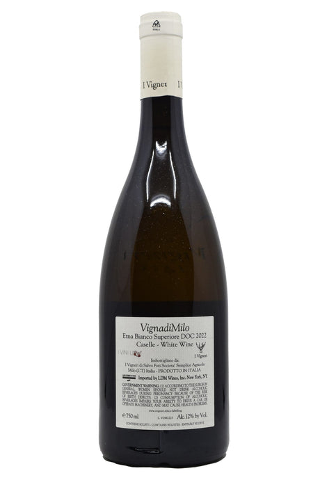 Bottle of I Vigneri di (Salvo Foti) Bianco Vigna di Milo 2023-White Wine-Flatiron SF