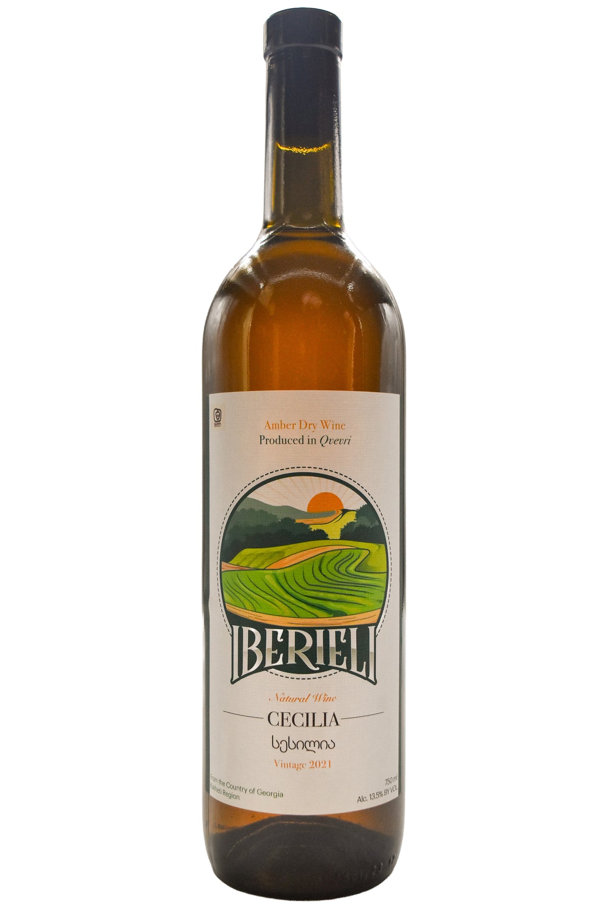 Bottle of Iberieli Guria Amber (Chkhaveri) Cecilia 2021-Orange Wine-Flatiron SF