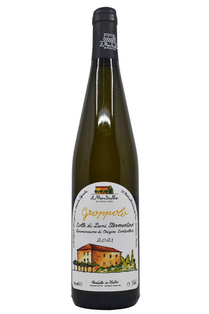 Bottle of Il Monticello Vermentino Colli di Luni Groppolo 2021-White Wine-Flatiron SF