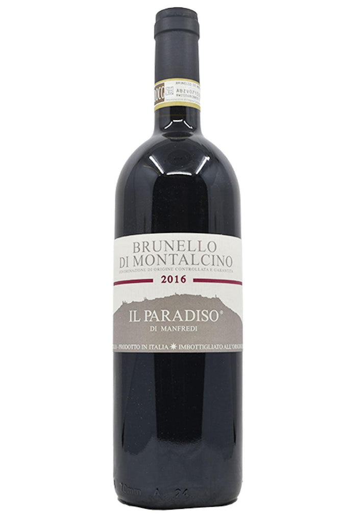 Bottle of Il Paradiso di Manfredi Brunello di Montalcino 2016-Red Wine-Flatiron SF