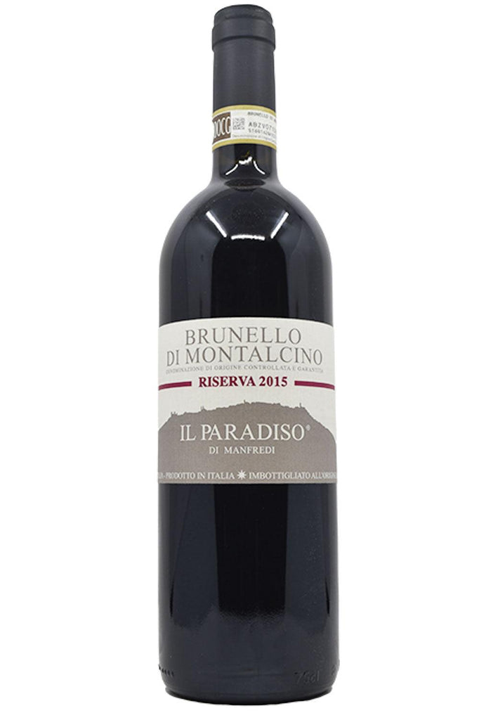 Bottle of Il Paradiso di Manfredi Brunello di Montalcino Riserva 2015-Red Wine-Flatiron SF