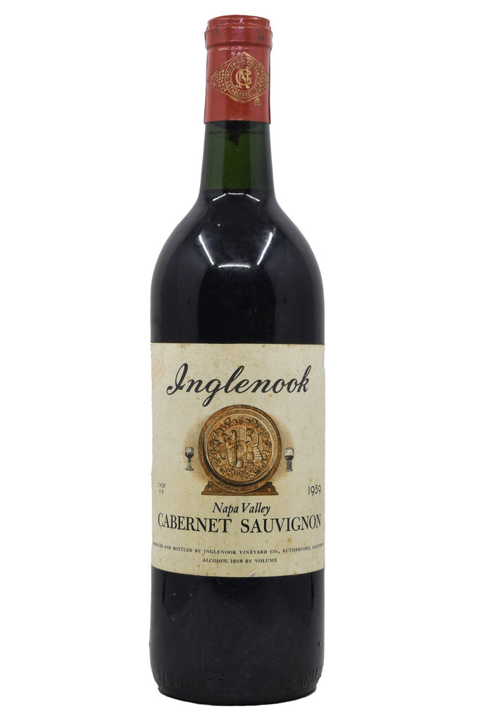 Bottle of Inglenook Napa Valley Cabernet Sauvignon 1959-Red Wine-Flatiron SF