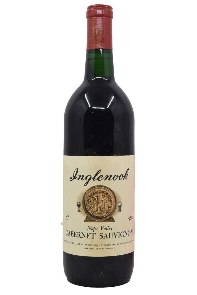 Bottle of Inglenook Napa Valley Cabernet Sauvignon 1968 (Bottle #3)-Red Wine-Flatiron SF