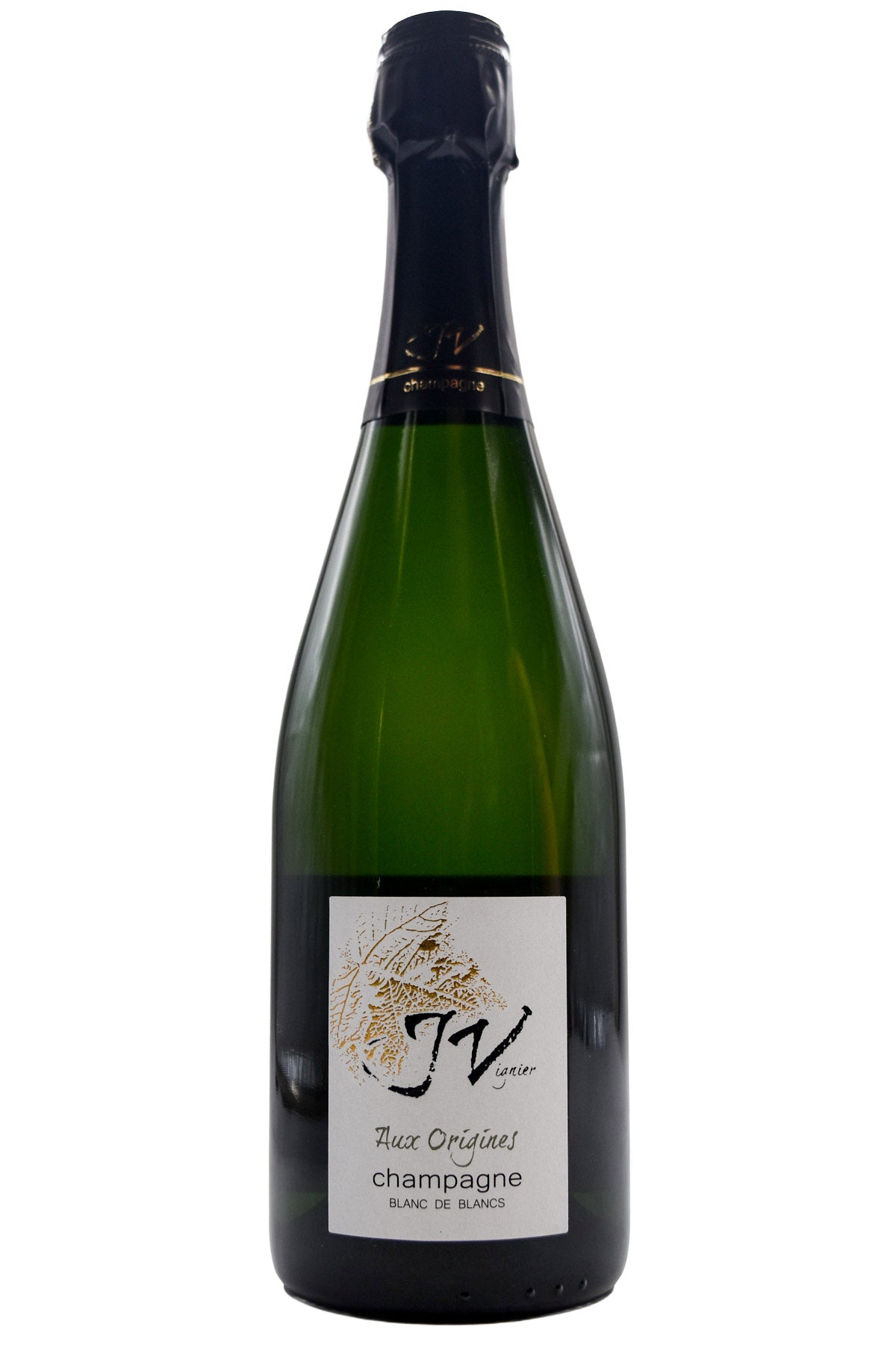 Bottle of J. Vignier Champagne Blanc de Blancs Brut Aux Origines NV ['17 Base]-Sparkling Wine-Flatiron SF