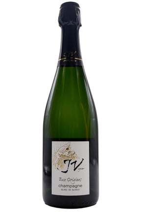 Bottle of J. Vignier Champagne Blanc de Blancs Brut Aux Origines NV ['17 Base]-Sparkling Wine-Flatiron SF