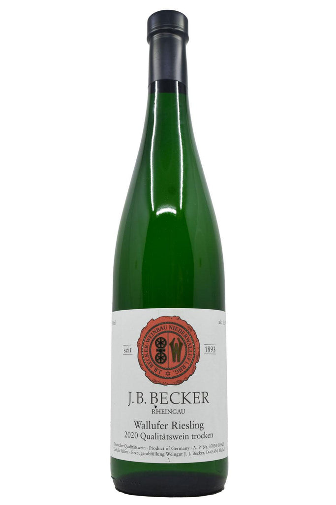 Bottle of J.B. Becker Riesling Wallufer Trocken 2020-White Wine-Flatiron SF