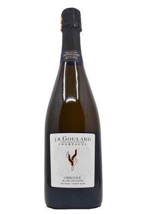 Bottle of J.M. Goulard Champagne Blanc de Noir Extra Brut Origine NV-Sparkling Wine-Flatiron SF